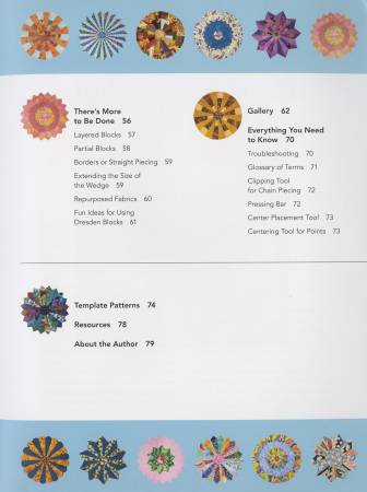 Dresden Quilt Blocks Reimagined Book - 11333