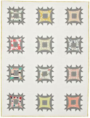 Chic & Jazzy Quilt Pattern - 53" x 70" - 413