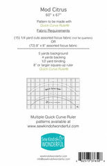 Mod Citrus Pattern - 421