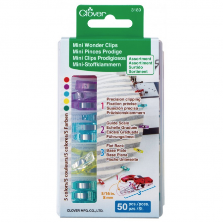 Wonder Clips - Mini - Clover - 50 pcs - 3189CV