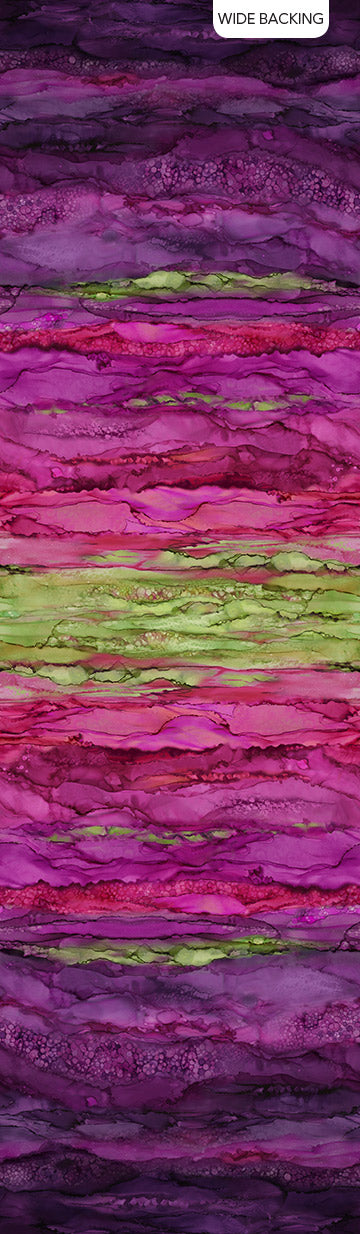 Bliss Backing - Wild Berry Ombre - 108" Extra Wide B24345-28