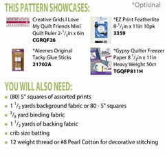 Charmed Hearts pattern - CLPPHA014