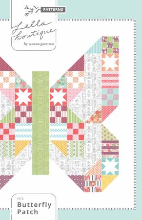 Butterfly Patch pattern - 66" x 66" - Layer Cake Friendly - LB176