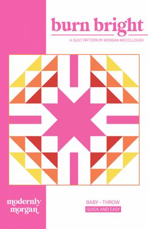 Burn Bright Pattern - 40" x 40"and/or 64" x 64" - MM-007