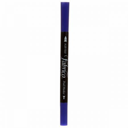 Fabrico Dual Marker Dual Tip Pen Brush/Bullet Tip - Ultramarine - PF000-118