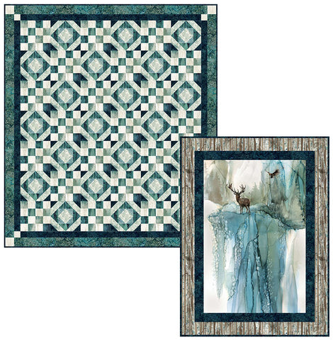 Walk In The Woods and Peaceful View Whispering Pines pattern Collection - PTN2677