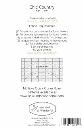 Chic Country Pattern - 57" x 57" -  411