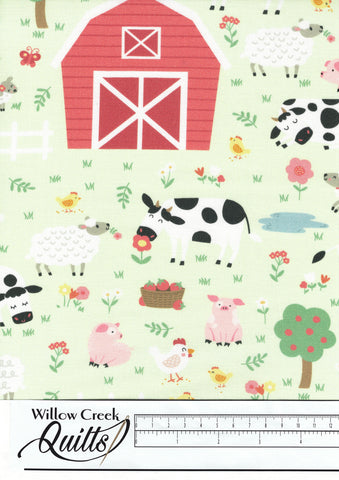 Cuddle Countryside - Green - 21325-7