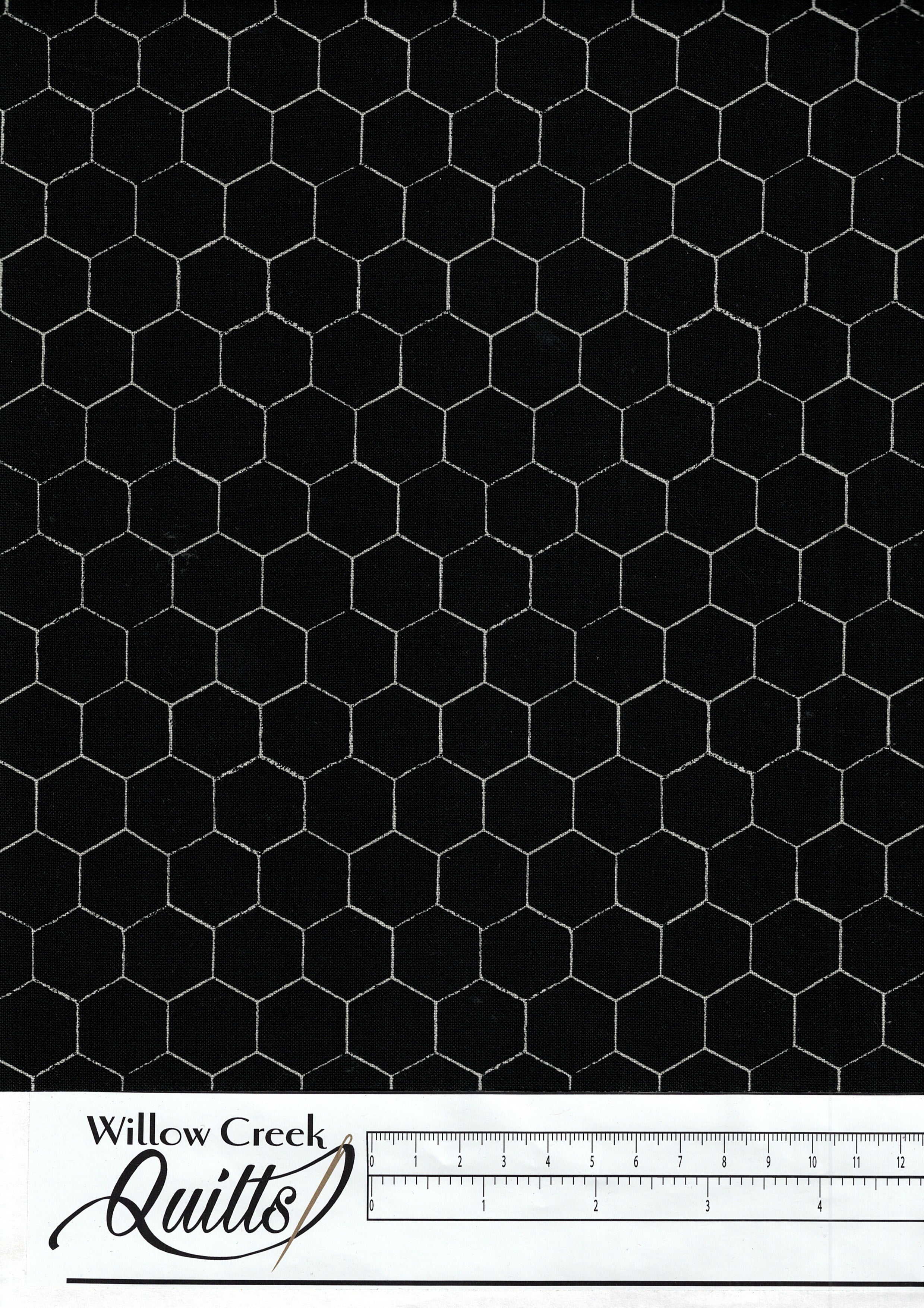 Honey Bee - Honeycomb - Black - C11704