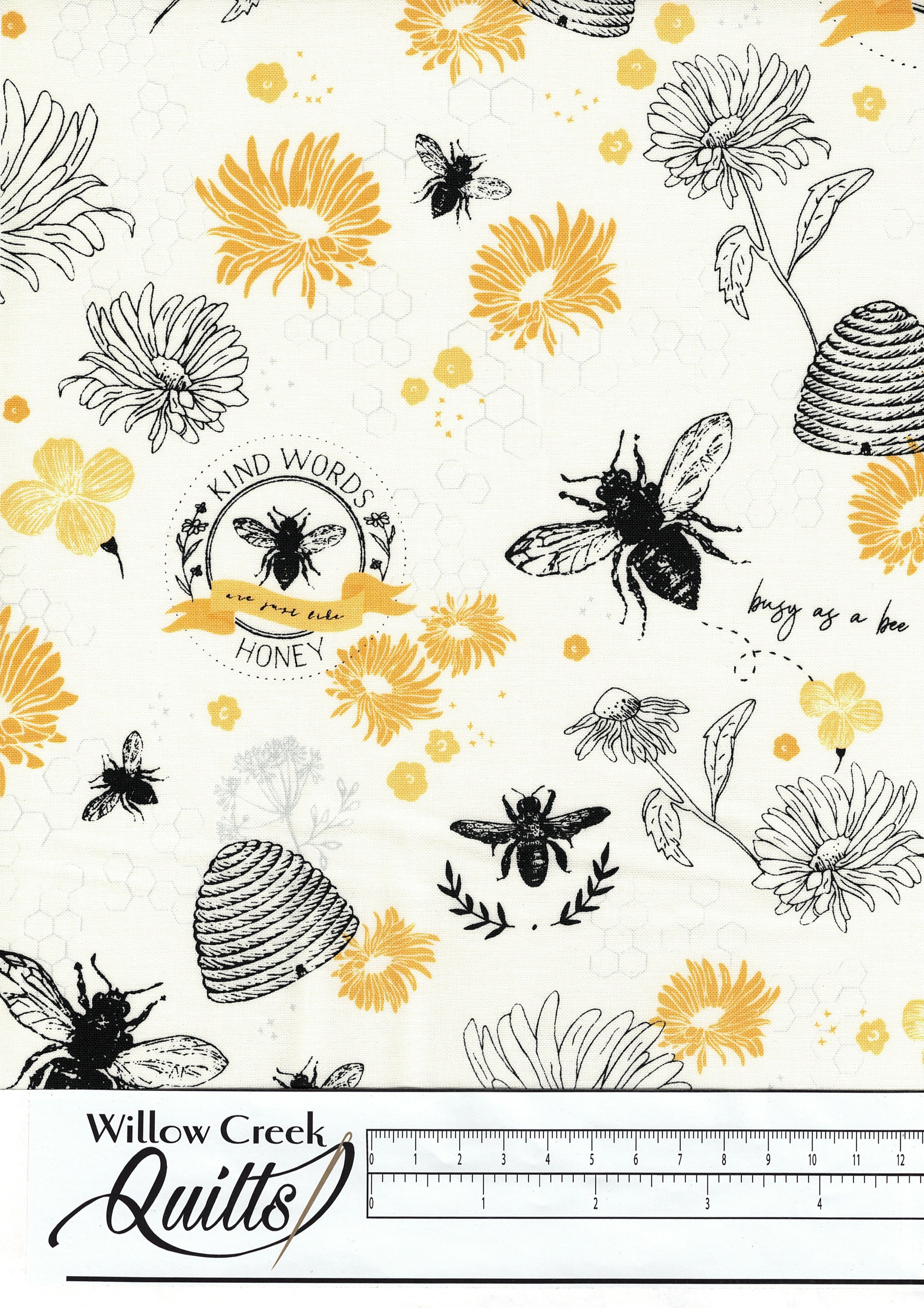 Honey Bee - Main - Parchment - C11700