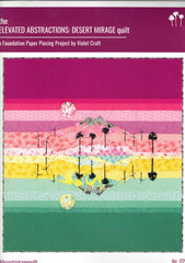 The Elevated Abstractions: Desert Mirage Quilt pattern - 023