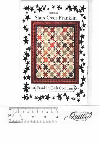 Stars Over Franklin pattern - FQC034