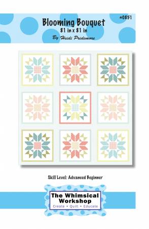 Blooming Bouquet Pattern - #0851 - 81" x 81"