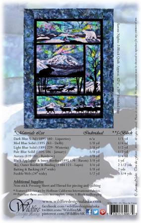 Aurora Nights : Thru The Forest pattern - WDA1902