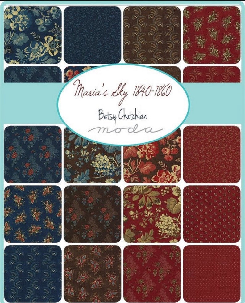 Maria's Sky 1840-1860 Jelly roll - JR31620