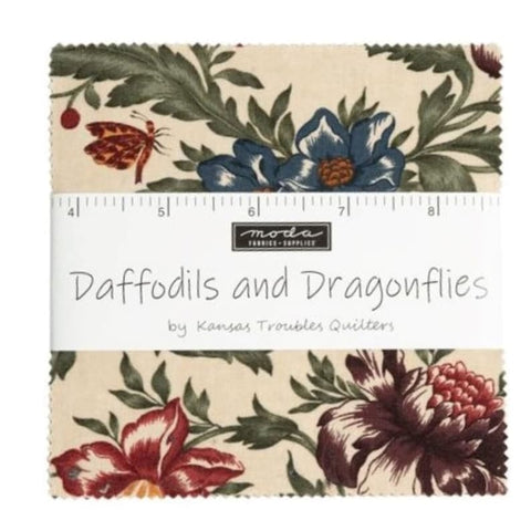 Daffodils and Dragonflies - Charm Packs - PP9700