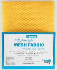 Lightweight Mesh Fabric - Dandelion - SUP209 - 18" x 54"