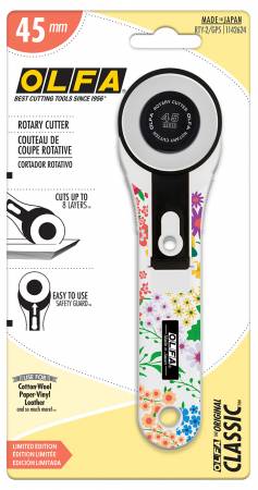 OLFA 45mm Printed Handle Rotary Cutter - 1142624