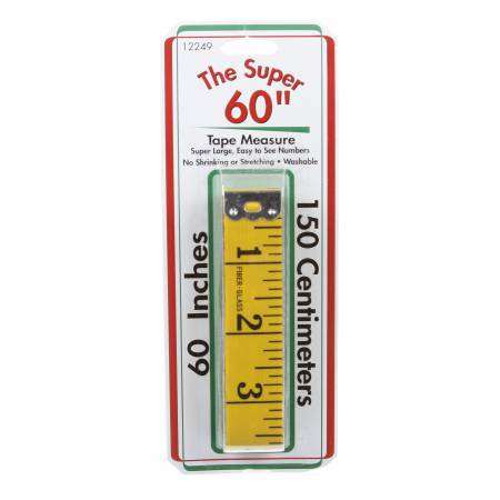 The Super Tape Measure 60in Yellow Fiberglass - 12249