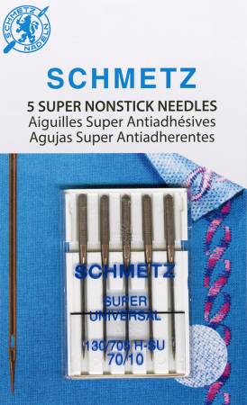 Schmetz Super Nonstick Needle 5ct, Size 70/10 - 4501