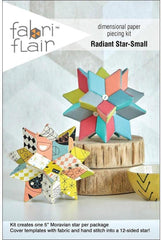 Radiant Star - Dimensional Paper Piecing Pattern w/ Papers - Kit - IJFF102