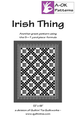 Irish Thing - A-OK Kit - 5 Yard Quilts 52" x 68"