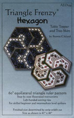 Triangle Frenzy Hexagon Table Topper # AED159