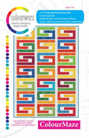 ColourMaze Pattern - 3 sizes - CW-119