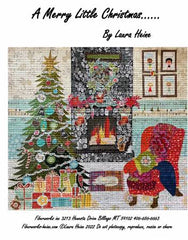 A Merry Little Christmas Collage Pattern - FWLHAMLC