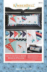 Bench Pillowcase Kit - 16" x 38" - Let's Go Fly a Kite - Yellow Fall