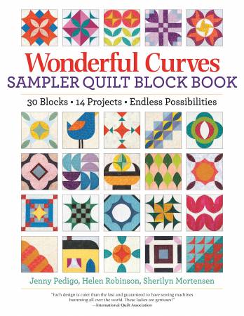Wonderful Curves Sampler Quilt Block Book - L720