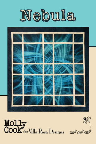 Nebula - Postcard Pattern - Quilt 54" x 54"