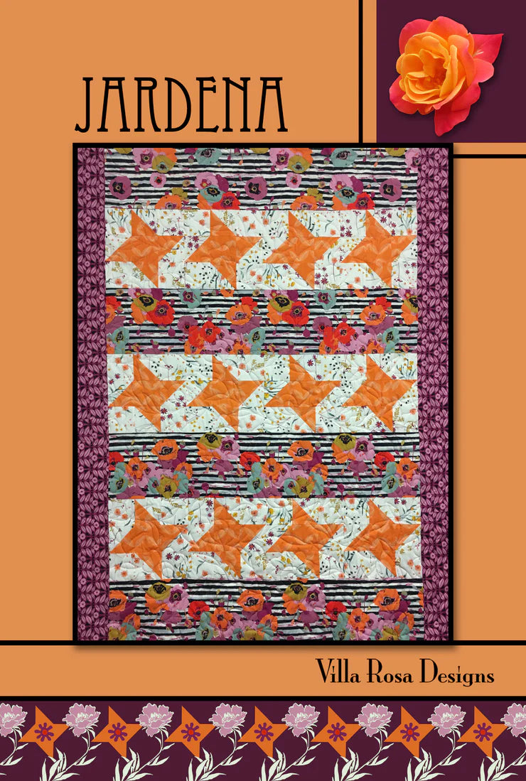 Jardena - Postcard Pattern - Quilt 44" x 57"