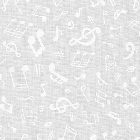 Mini Madness - Music Notes White - SRK219111 - White