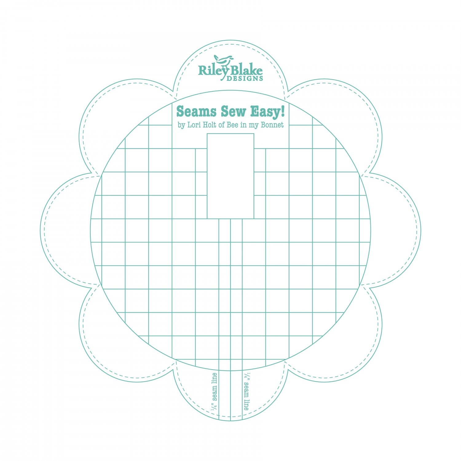 Seams Sew Easy Seam Guide Color Sea Glass - ST-25443
