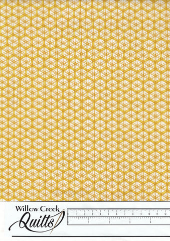 Bee Happy - Honeycomb - White - A520-L