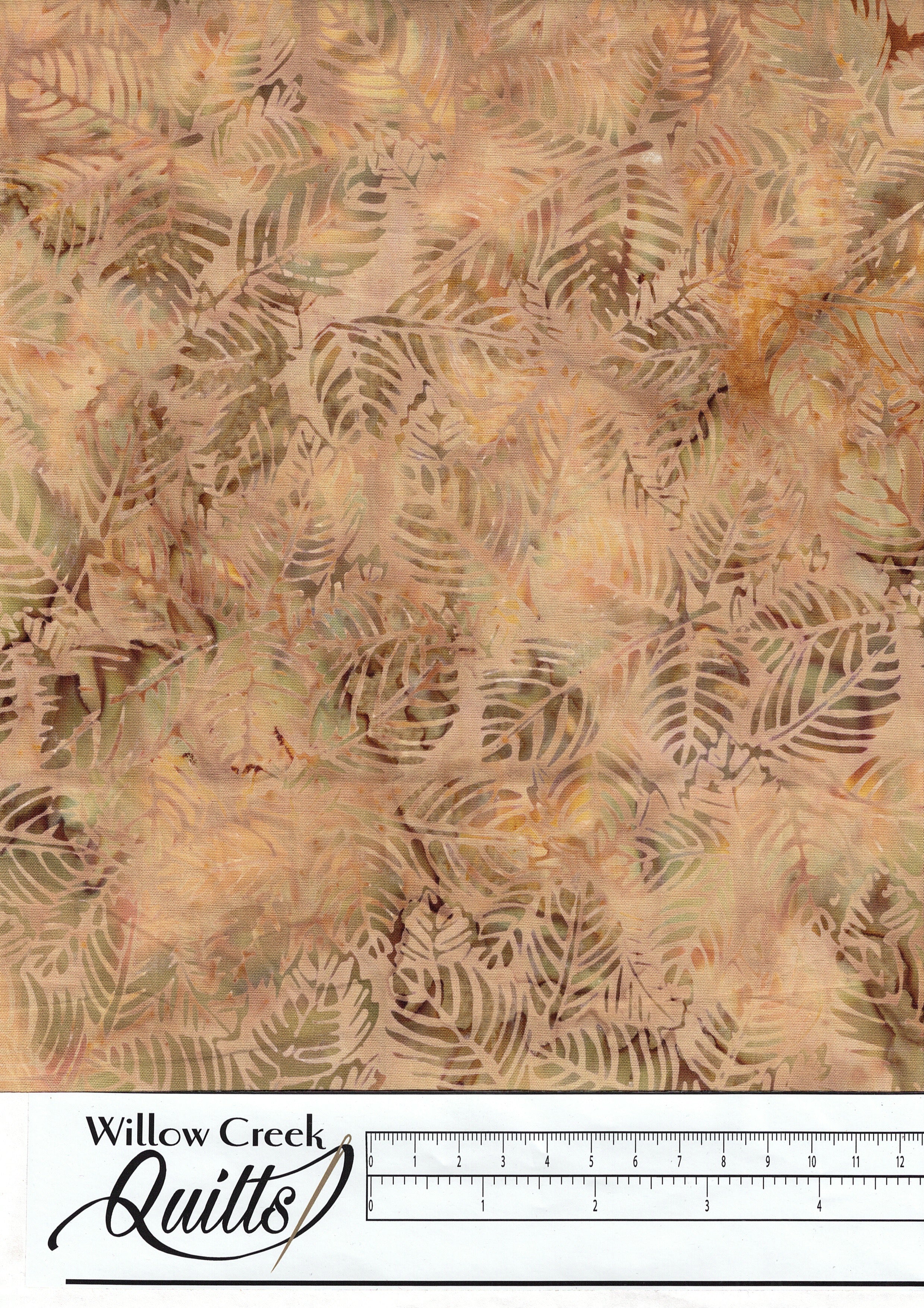 Evergreen & Pine Batik - Leaves - Desert - 122114867