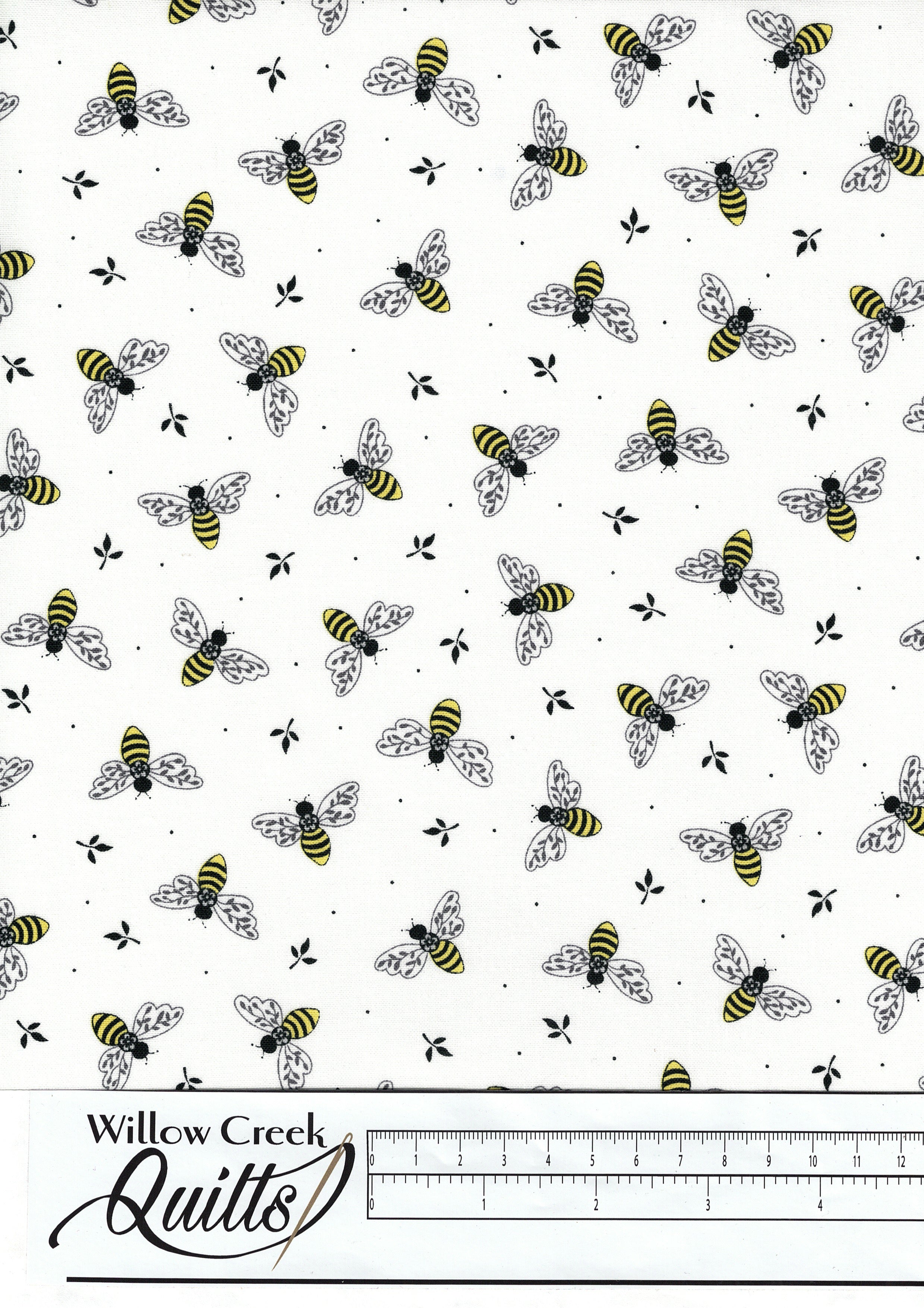 Bee Happy - Flight - White - A517- L