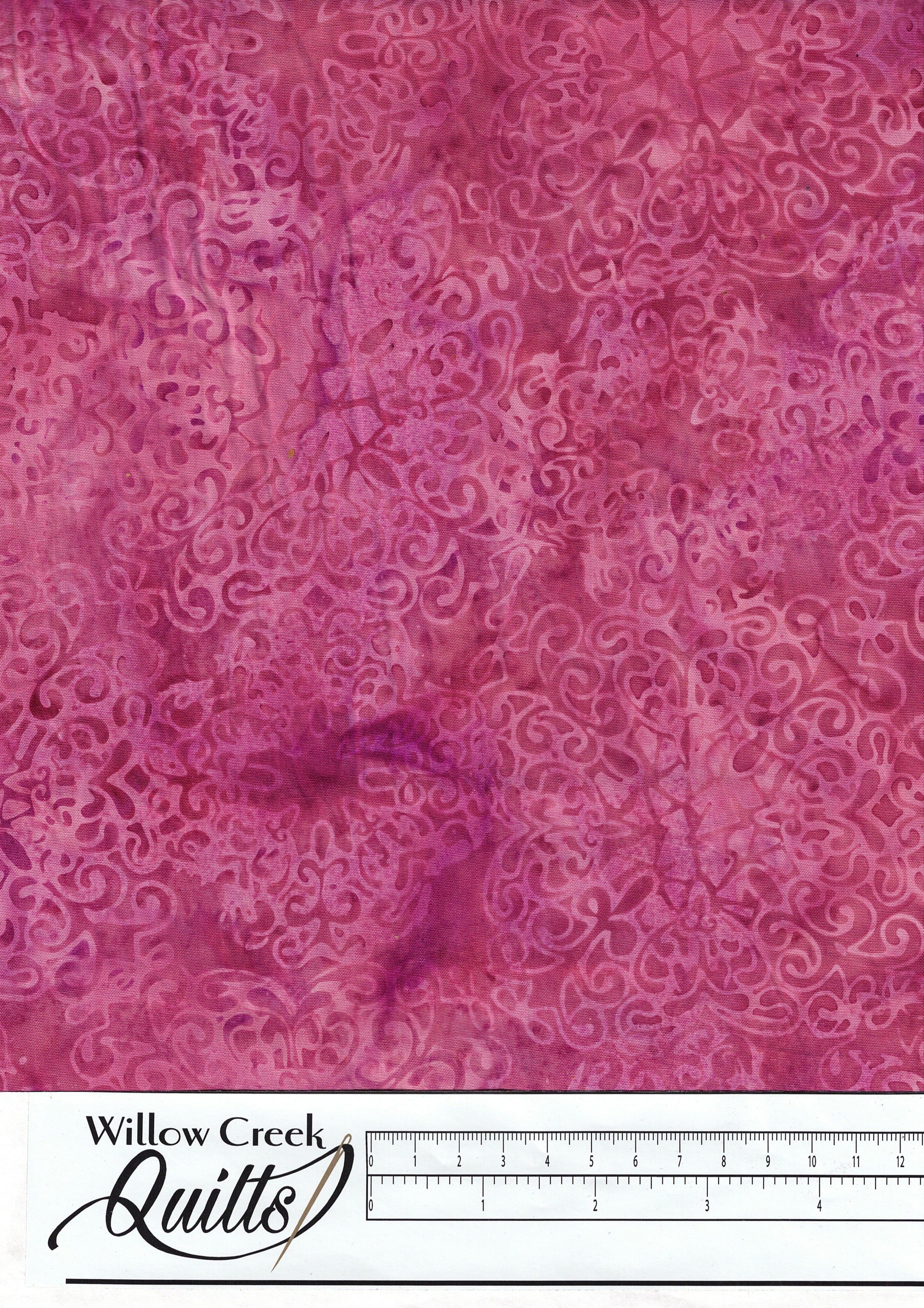 Vintage Lace Batik - Medallion Lace - Raspberry - 122131330