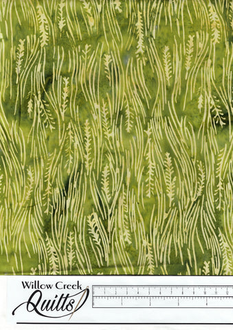 Simply Southwest Batik - Vertical Grass Green - 112256645