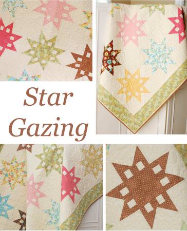 Star Gazing Pattern - 60 1/2" x 77" - TPB1207