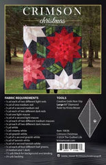 Crimson Christmas Pattern 52 1/2" x 56 1/2" Quilt - TQL10036