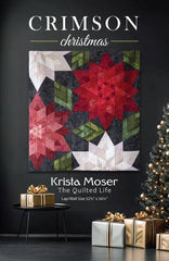 Crimson Christmas Pattern 52 1/2" x 56 1/2" Quilt - TQL10036