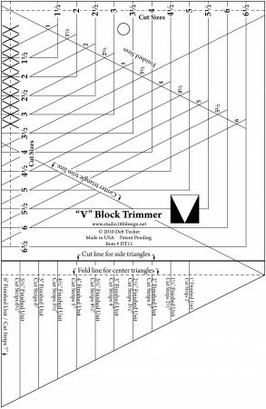 V Block Trimmer- Deb Tucker's - DT11
