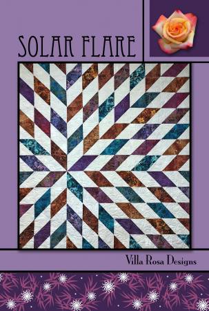 Solar Flare - Postcard Pattern - Quilt 66" x 72" - VRDSP002