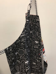 Kit - Reversible Apron - Motorcycle Theme