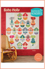 Boho Holly - Quilt Pattern - 60" x 68"