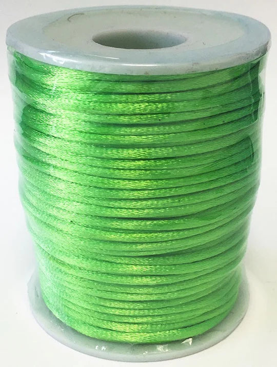 Rattail Cord, 2mm  Lime Green S8240 - 060