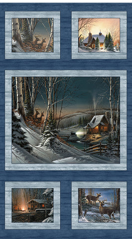 Seasons panel - Winter - 12329-55 - 24"(61cm)