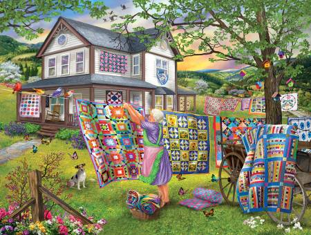 Puzzle - Grandma's Quilts - 500 Piece - 31729